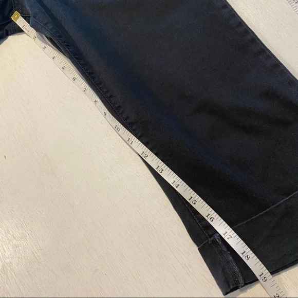 NYDJ Not Daughter Jeans Crop Capri Wide Cuff - Picture 7 of 9